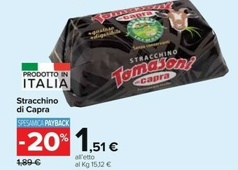 Carrefour Market Tomasoni Stracchino Di Capra offerta