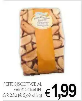 Crai Cradel Fette biscottate offerta