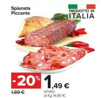 Spianata Piccante