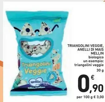 Conad Mellin Triangolini Veggie/ Anelli Di Mais offerta