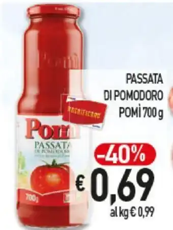 EMMEpiù Pomi Passata Di Pomodoro Pomi 700 g offerta