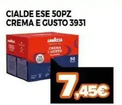 Expert Lavazza Cialde Ese 50pz Crema E Gusto 3931 offerta