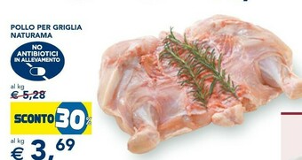 Esselunga Pollo Per Griglia Naturama offerta