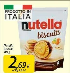 Carrefour Market Ferrero - Nutella Biscuits 304 G(ml) offerta