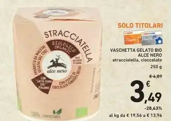 Conad Alce Nero Stracciatella 250 G(ml) offerta