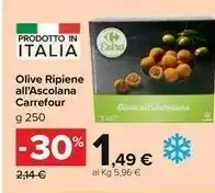 Carrefour Market Olive Ripiene All'ascolana offerta