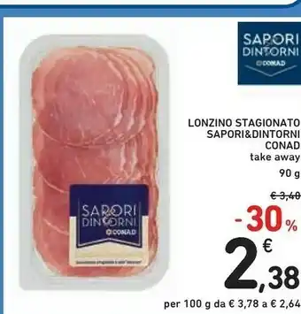 Conad Conad Lonzino Stagionato Sapori & Dintorni offerta