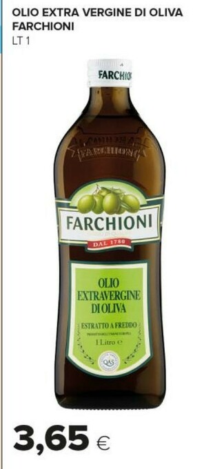 Tigre Farchioni Olio extravergine di oliva offerta