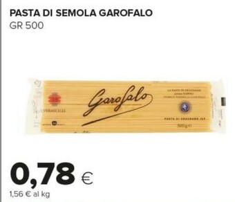 Tigre Garofalo Pasta di semola offerta