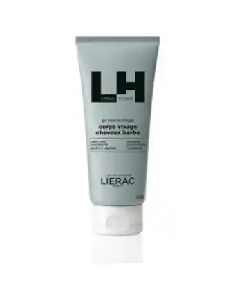 Lierac homme gel doccia integrale viso/corpo/capelli/barba 200 ml
