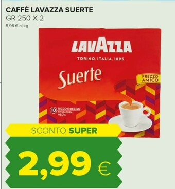 Tigre Lavazza Caffè offerta