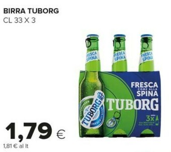 Tigre Tuborg Birra offerta