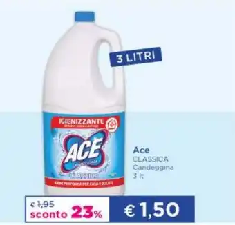 Acqua & Sapone Ace Classica Candeggina 3 lt offerta