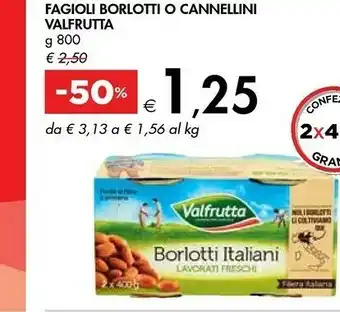 Bennet Valfrutta Fagioli Borlotti/ Cannellini offerta