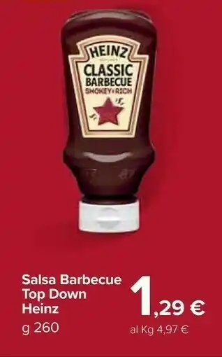 Carrefour Heinz Salsa Barbecue offerta