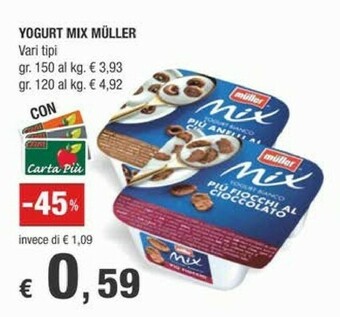 Crai Muller Yogurt offerta