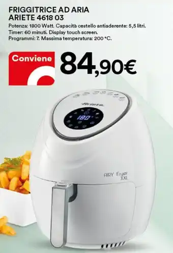 Ariete Friggitrice Ad Aria 4618 03