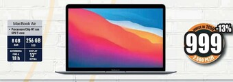 Unieuro Apple MacBook Air 13" (Chip M1 Con GPU 7-core, 256GB SSD, 8GB RAM) - Oro (2020) offerta