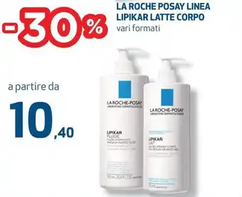 Coop La Roche Posay Linea Lipikar Latte Corpo vari formati offerta