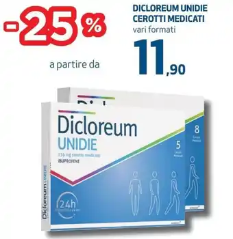 Coop Dicloreum Unidie Cerotti Medicati vari formati offerta