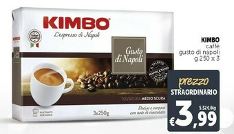 Deco Supermercati Kimbo Caffè offerta