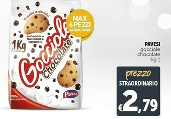 Deco Supermercati Pavesi Gocciole offerta