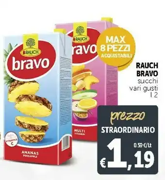 Deco Supermercati Rauch Succhi di frutta offerta