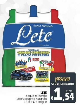 Deco Supermercati Lete Acqua offerta