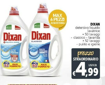 Deco Supermercati Dixan Detersivo lavatrice offerta