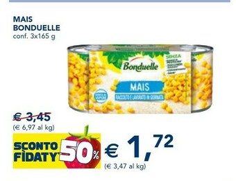 Esselunga Bonduelle Mais offerta