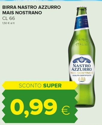 Tigre Nastro Azzurro Birra offerta