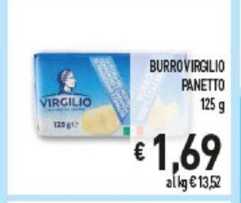 Virgilio Burro Panetto 125 g