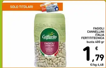 Spazio Conad Fagioli cannellini italia fertititecnica offerta