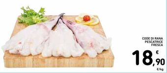 Spazio Conad Code di rana pescatrice fresca offerta
