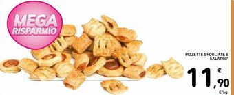 Spazio Conad Pizzette sfogliate e salatini offerta