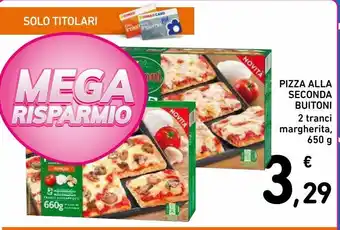 Spazio Conad Pizza alla seconda buitoni offerta