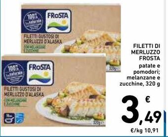 Spazio Conad Filetti di merluzzo frosta offerta