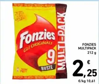 Spazio Conad Fonzies multipack offerta