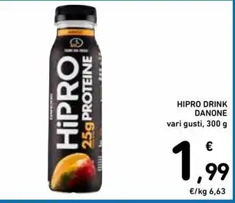 Spazio Conad Hipro drink danone offerta