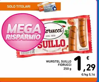 Spazio Conad Wurstel suillo fiorucci offerta