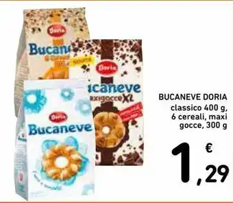 Spazio Conad Bucaneve doria offerta
