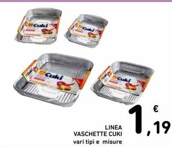 Spazio Conad Linea vaschette cuki offerta