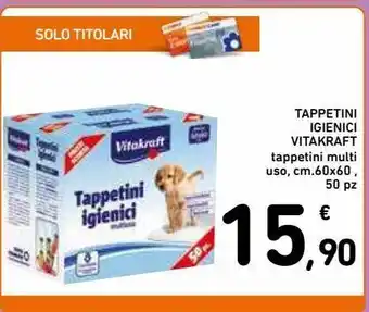 Spazio Conad Tappetini igienici vitakraft offerta