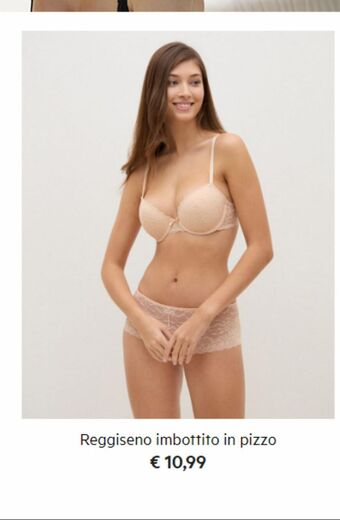 Upim Reggiseno imbottito offerta