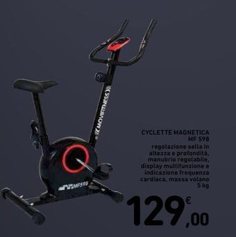 Cyclette magnetica mf 598