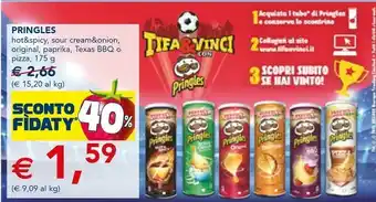 Esselunga Pringles Hot & Spicy offerta