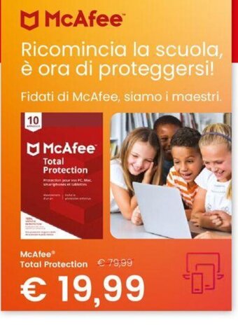 MediaWorld McAfee Total Protection offerta