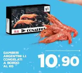 Deco Supermercati Gamberi Argentini L1 Congelati a Bordo al kg offerta