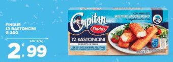 Deco Supermercati Findus 12 Bastoncini 300 g offerta