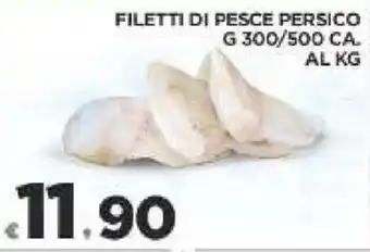 Deco Supermercati Filetti di Pesce Persico 300/500 g ca. al kg offerta